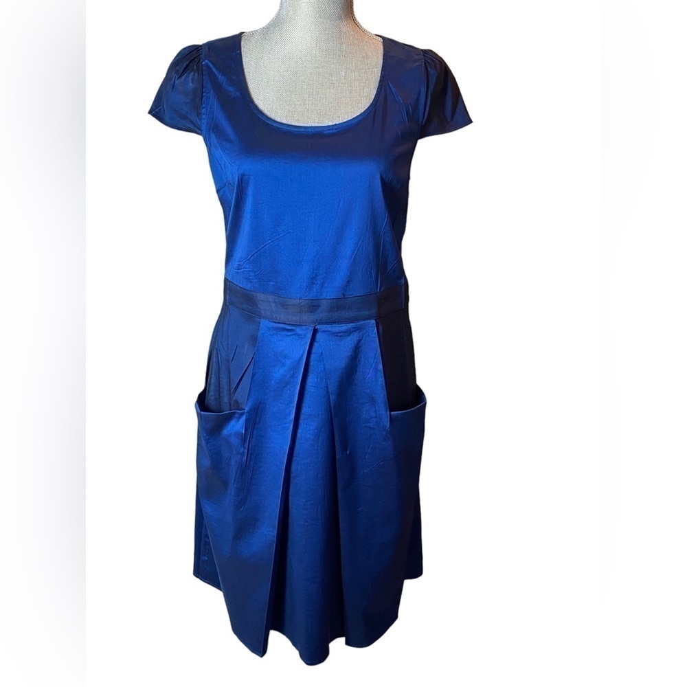 Cotelac French Dress l Cobalt Blue Women’s Dress Size Small 0706